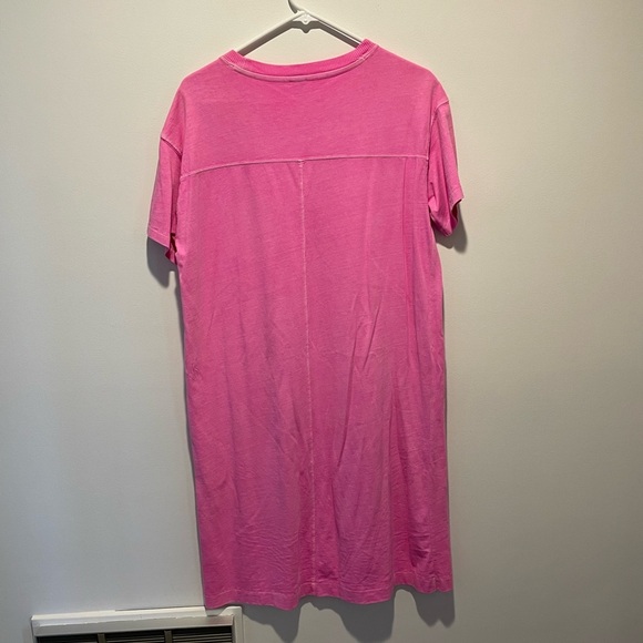 Old Navy T-Shirt Dress Pink Small Tall - Picture 2 of 4